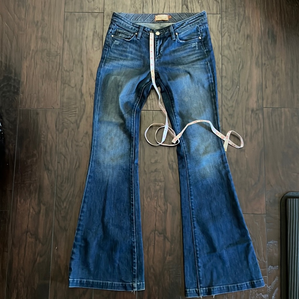 Paige flare jeans.